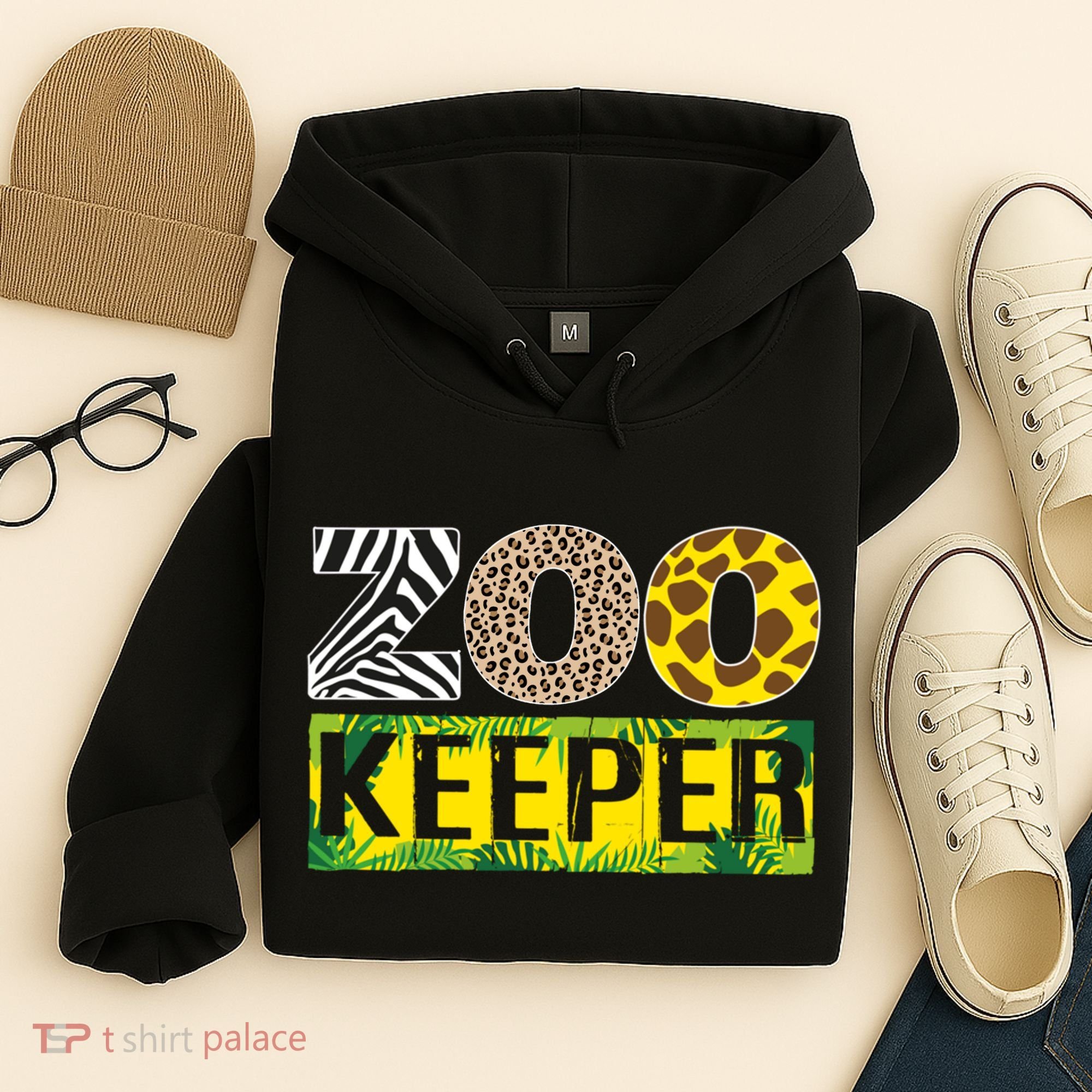 Funny Zoo Keeper Apparel Gifts Hoodie