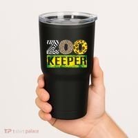 Funny Zoo Keeper Apparel Gifts Tumbler thumb 2