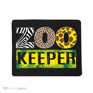 Funny Zoo Keeper Apparel Gifts Mousepad