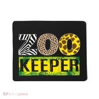 Funny Zoo Keeper Apparel Gifts Mousepad thumb 0