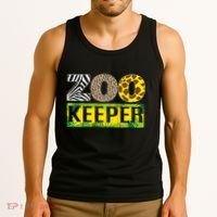 Funny Zoo Keeper Apparel Gifts Tank Top thumb 3