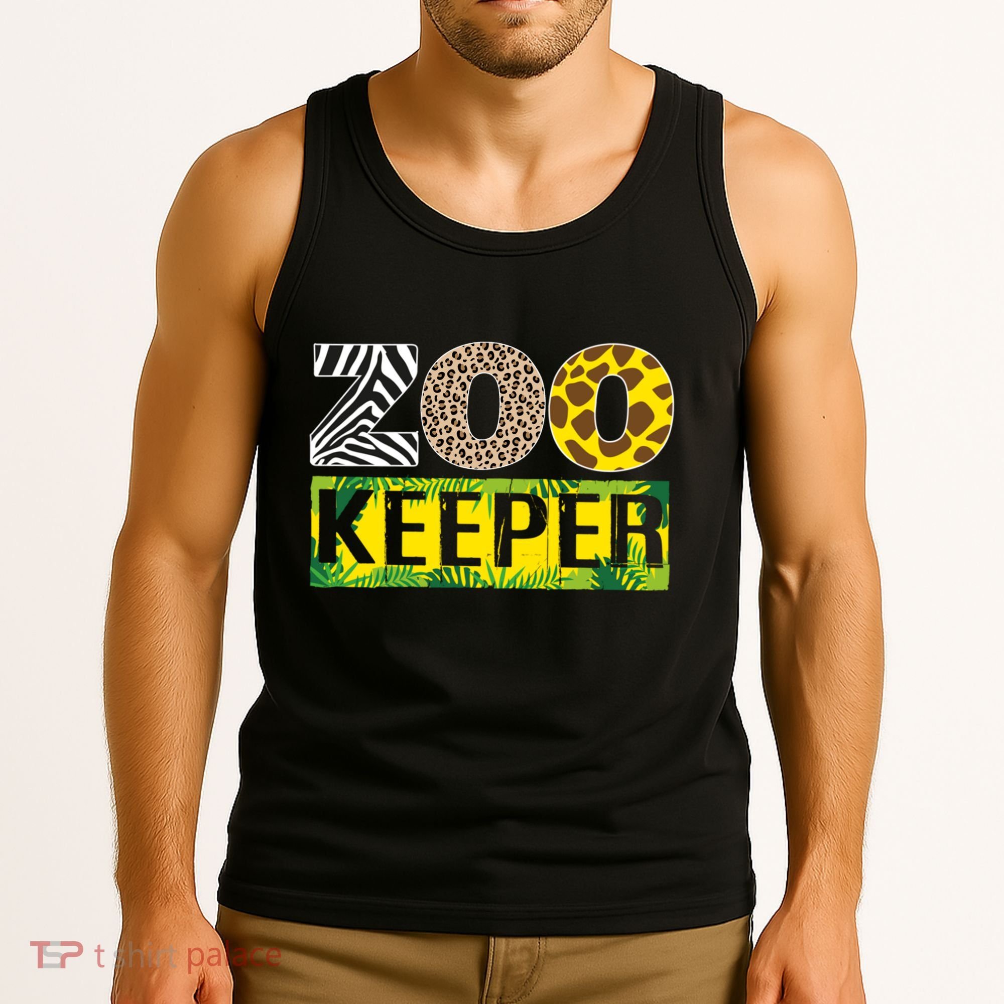Funny Zoo Keeper Apparel Gifts Tank Top