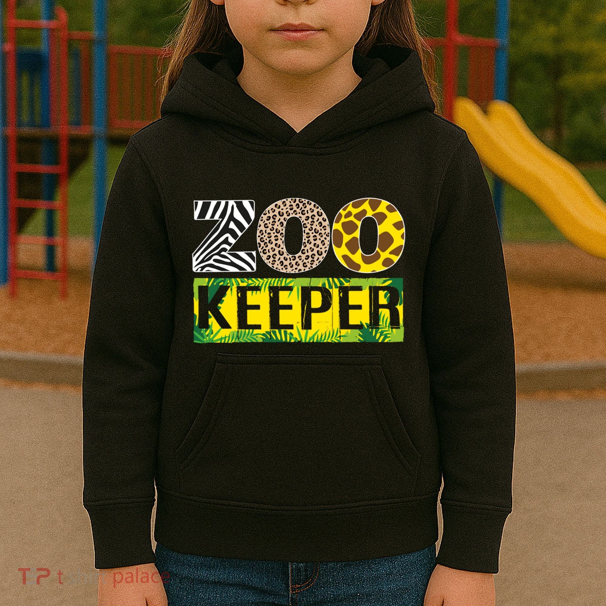 Funny Zoo Keeper Apparel Gifts Kids Hoodie