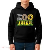 Funny Zoo Keeper Apparel Gifts Kids Hoodie thumb 4