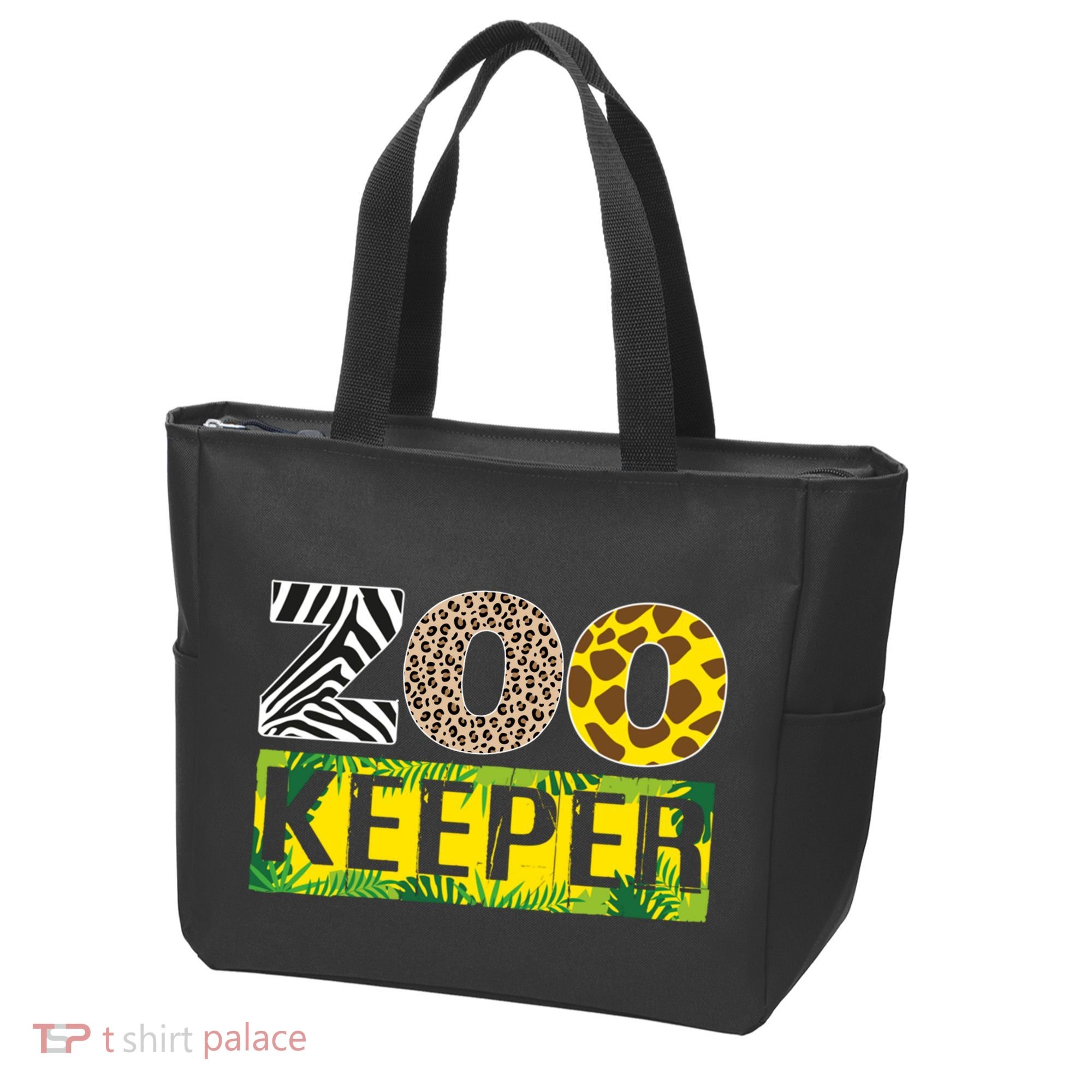 Funny Zoo Keeper Apparel Gifts Tote Bag