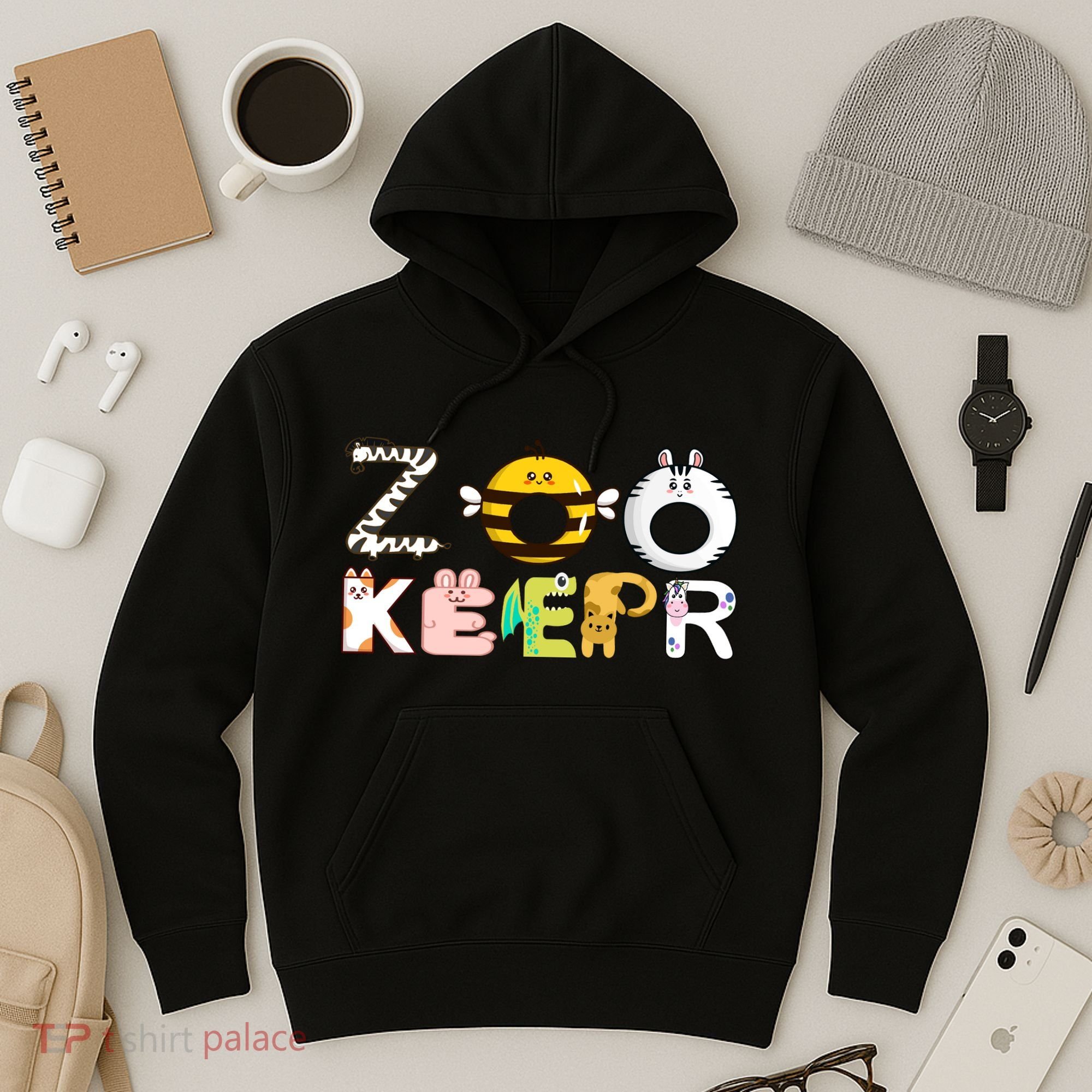 Funny Zoo Keeper Gift Hoodie