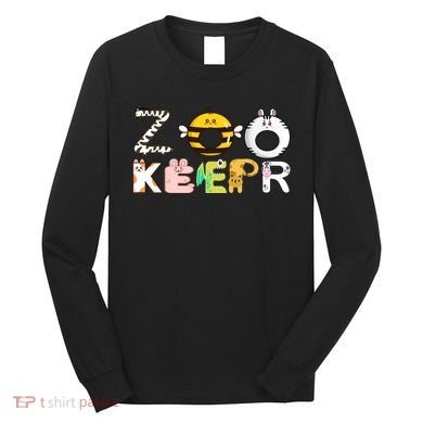 Funny Zoo Keeper Gift Long Sleeve Shirt