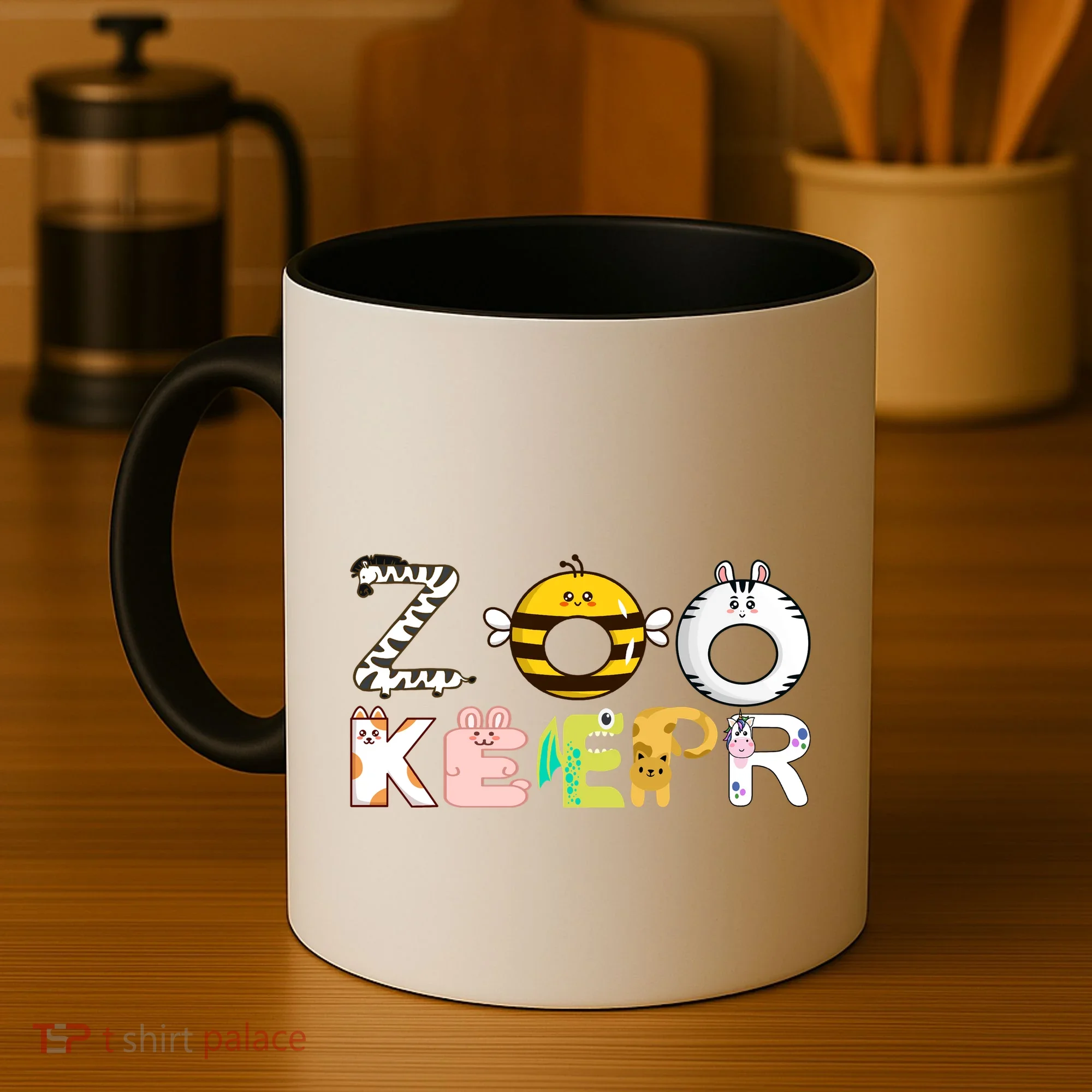 Funny Zoo Keeper Gift Coffee Mug