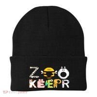 Funny Zoo Keeper Gift Beanie thumb 0