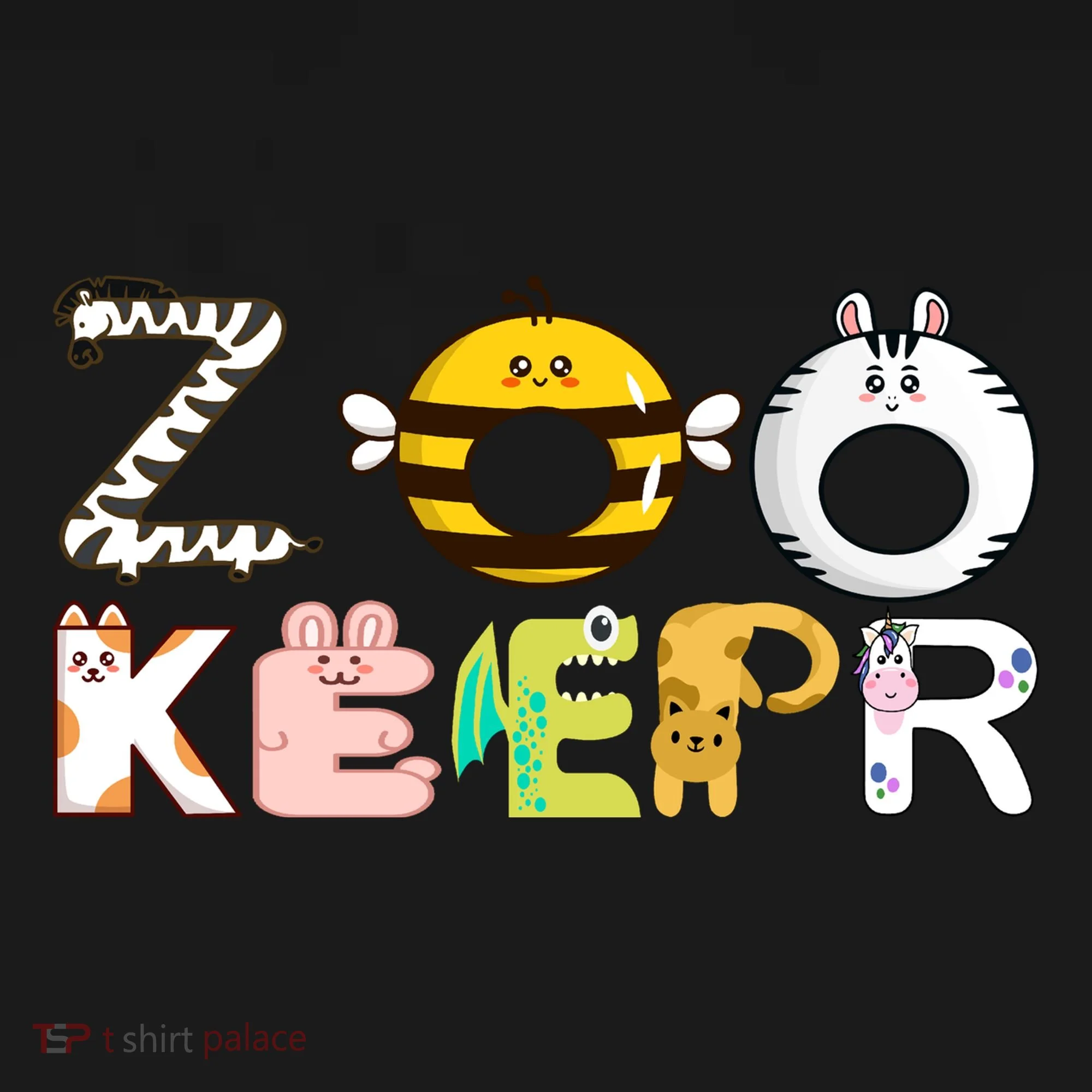 Funny Zoo Keeper Gift Coaster