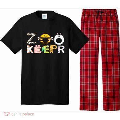 Funny Zoo Keeper Gift Pajama Set