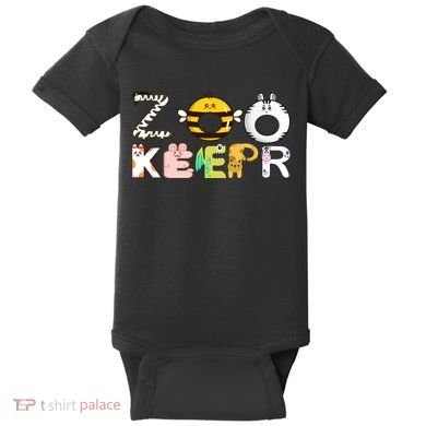Funny Zoo Keeper Gift Baby Bodysuit