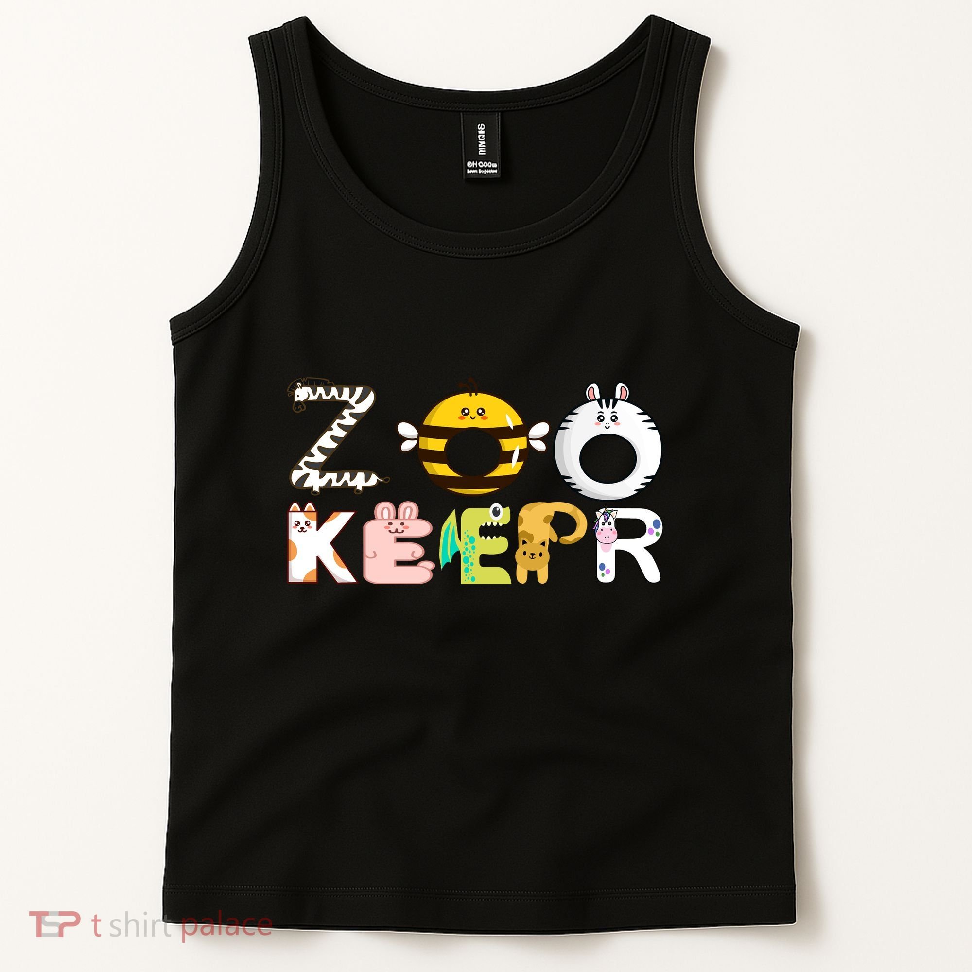 Funny Zoo Keeper Gift Tank Top