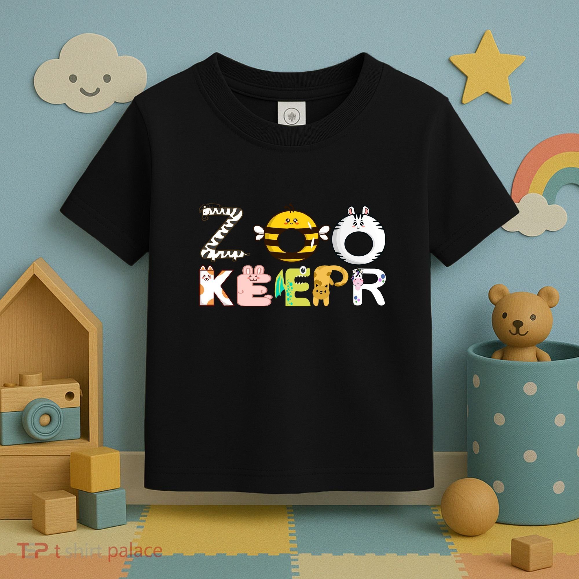 Funny Zoo Keeper Gift Toddler T-Shirt