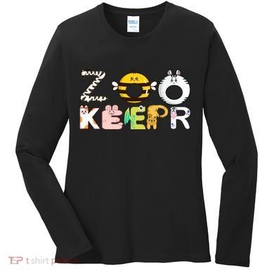Funny Zoo Keeper Gift Women's Long Sleeve Shirt