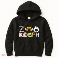 Funny Zoo Keeper Gift Kids Hoodie thumb 0