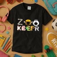 Funny Zoo Keeper Gift Kids T-Shirt thumb 3