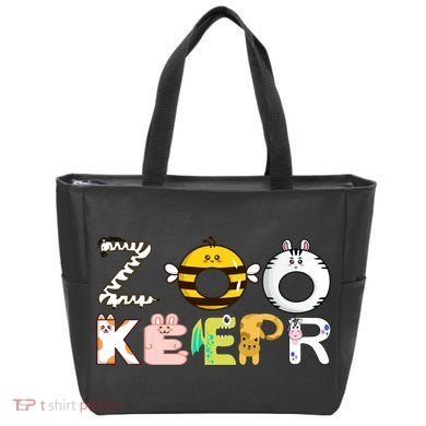 Funny Zoo Keeper Gift Tote Bag