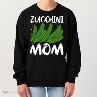 Funny Zucchini Mom Vegetable Mothers' Day Gardener Lover Gift Women's Sweatshirt thumb 0