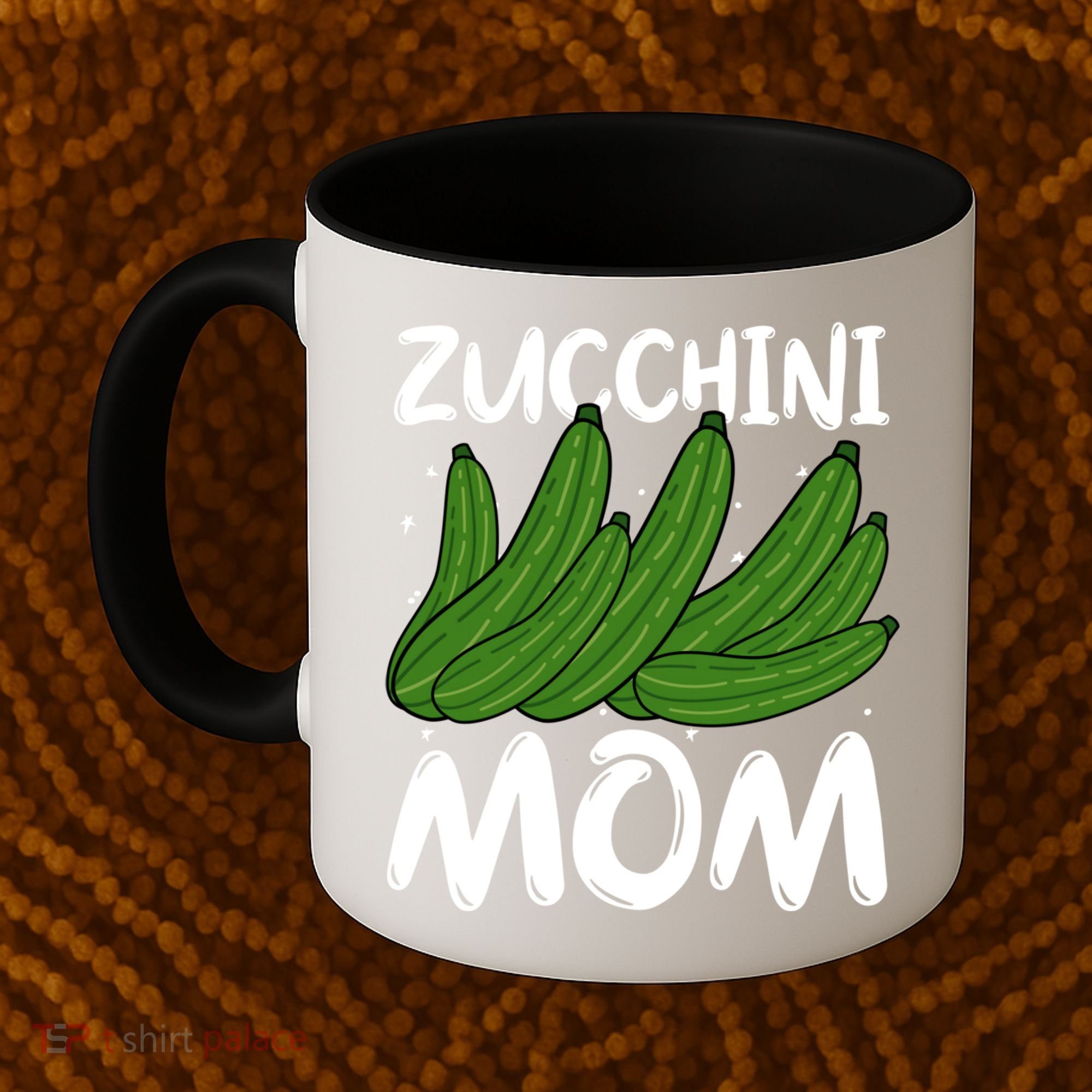 Funny Zucchini Mom Vegetable Mothers' Day Gardener Lover Gift Coffee Mug