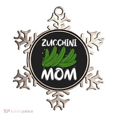 Funny Zucchini Mom Vegetable Mothers' Day Gardener Lover Gift Ornament