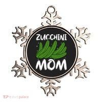 Funny Zucchini Mom Vegetable Mothers' Day Gardener Lover Gift Ornament thumb 0