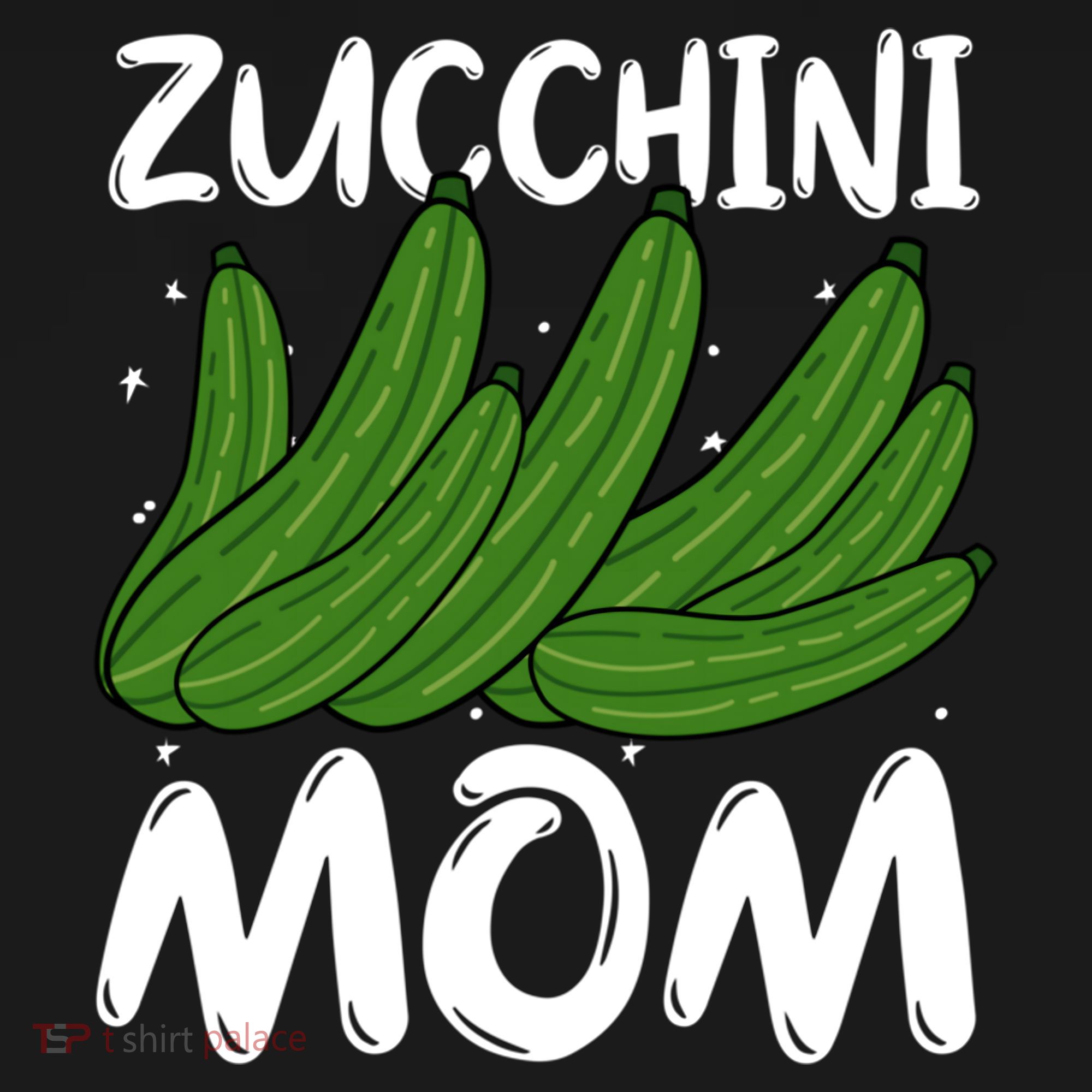 Funny Zucchini Mom Vegetable Mothers' Day Gardener Lover Gift Ornament