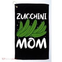 Funny Zucchini Mom Vegetable Mothers' Day Gardener Lover Gift Golf Towel thumb 0