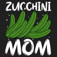 Funny Zucchini Mom Vegetable Mothers' Day Gardener Lover Gift Golf Towel thumb 3