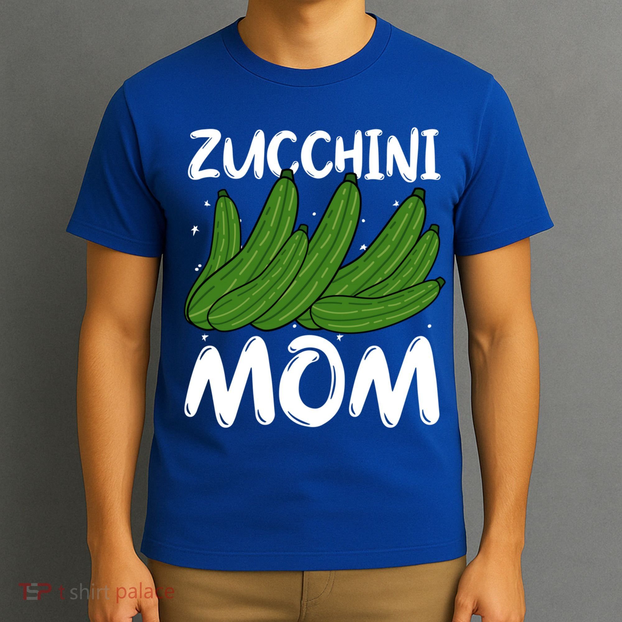 Funny Zucchini Mom Vegetable Mothers' Day Gardener Lover Gift T-Shirt