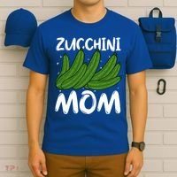 Funny Zucchini Mom Vegetable Mothers' Day Gardener Lover Gift T-Shirt thumb 6