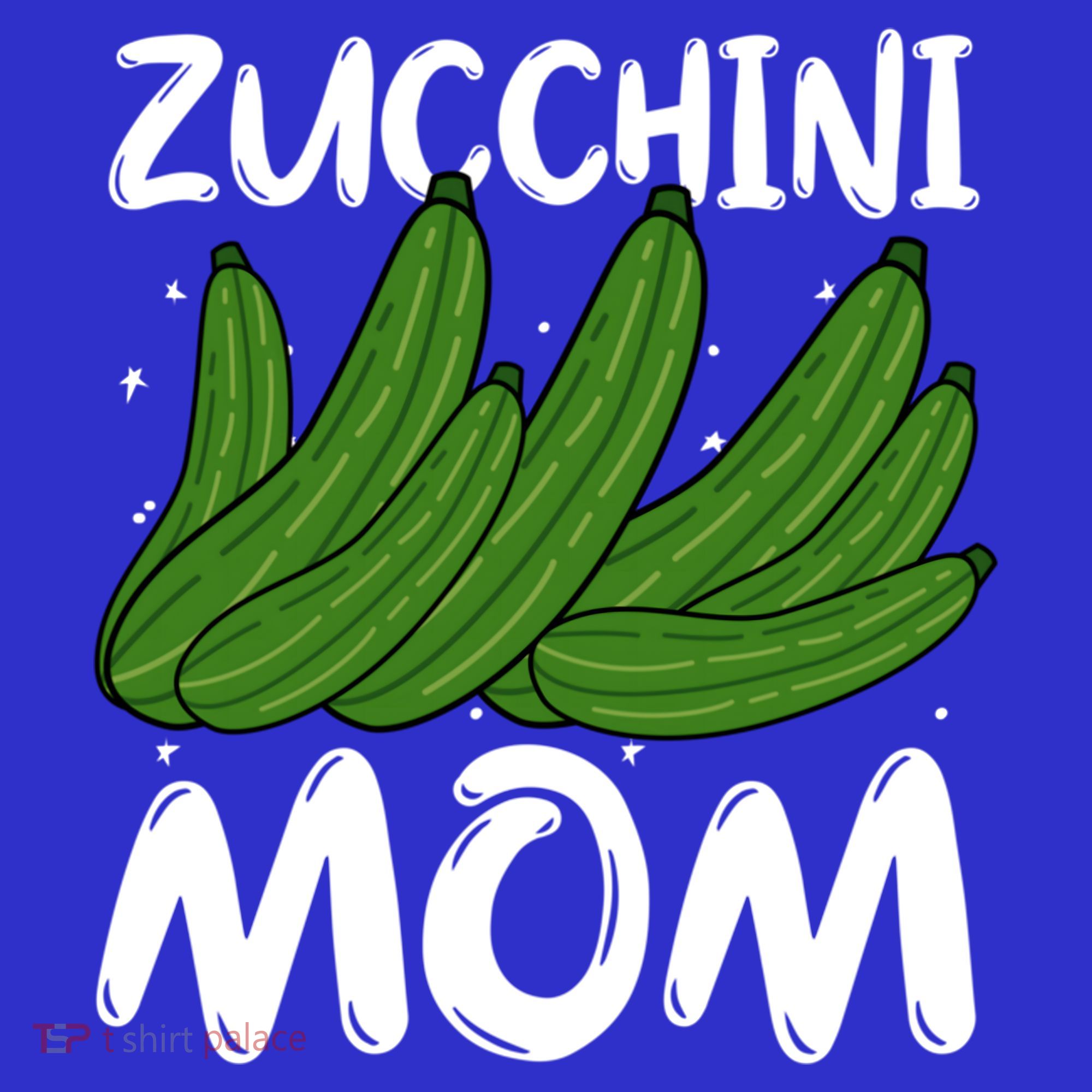 Funny Zucchini Mom Vegetable Mothers' Day Gardener Lover Gift T-Shirt