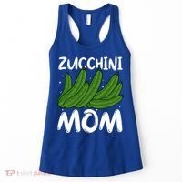 Funny Zucchini Mom Vegetable Mothers' Day Gardener Lover Gift Women's Tank Top thumb 0