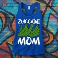 Funny Zucchini Mom Vegetable Mothers' Day Gardener Lover Gift Women's Tank Top thumb 3