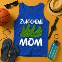 Funny Zucchini Mom Vegetable Mothers' Day Gardener Lover Gift Tank Top thumb 4