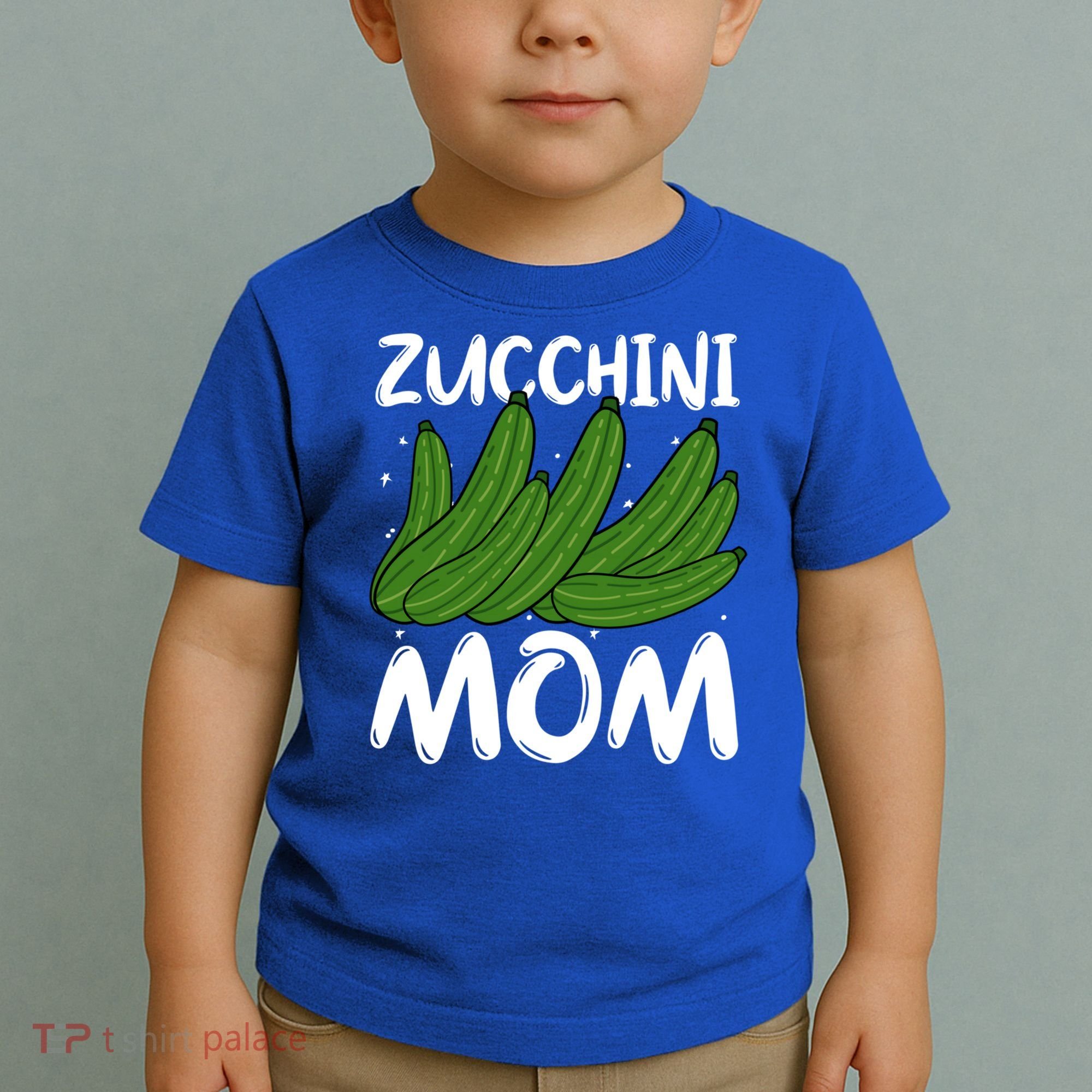 Funny Zucchini Mom Vegetable Mothers' Day Gardener Lover Gift Toddler T-Shirt