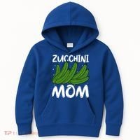 Funny Zucchini Mom Vegetable Mothers' Day Gardener Lover Gift Kids Hoodie thumb 0