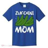 Funny Zucchini Mom Vegetable Mothers' Day Gardener Lover Gift Kids T-Shirt thumb 0