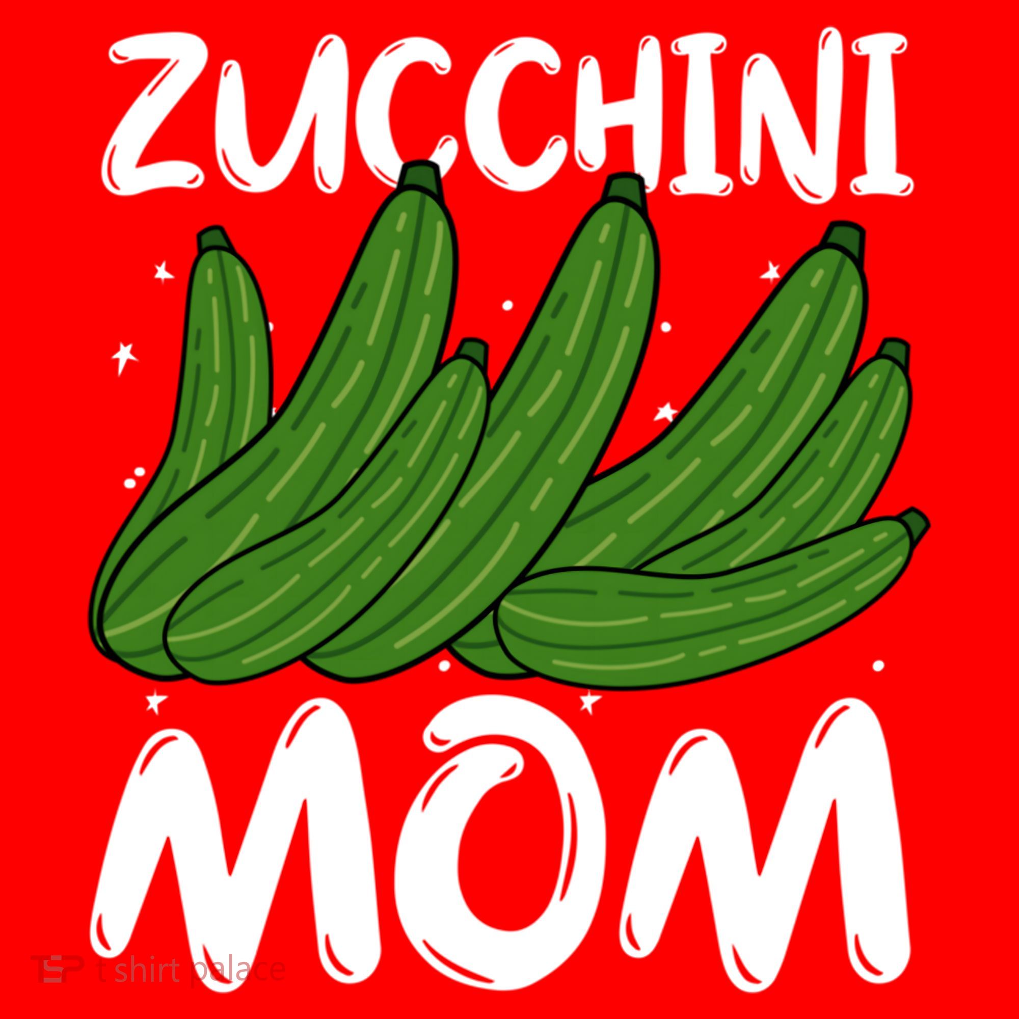 Funny Zucchini Mom Vegetable Mothers' Day Gardener Lover Gift Santa Hat