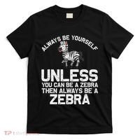 Funny Zebra Themed For Women African Wildlife Safari T-Shirt thumb 0