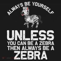 Funny Zebra Themed For Women African Wildlife Safari T-Shirt thumb 7