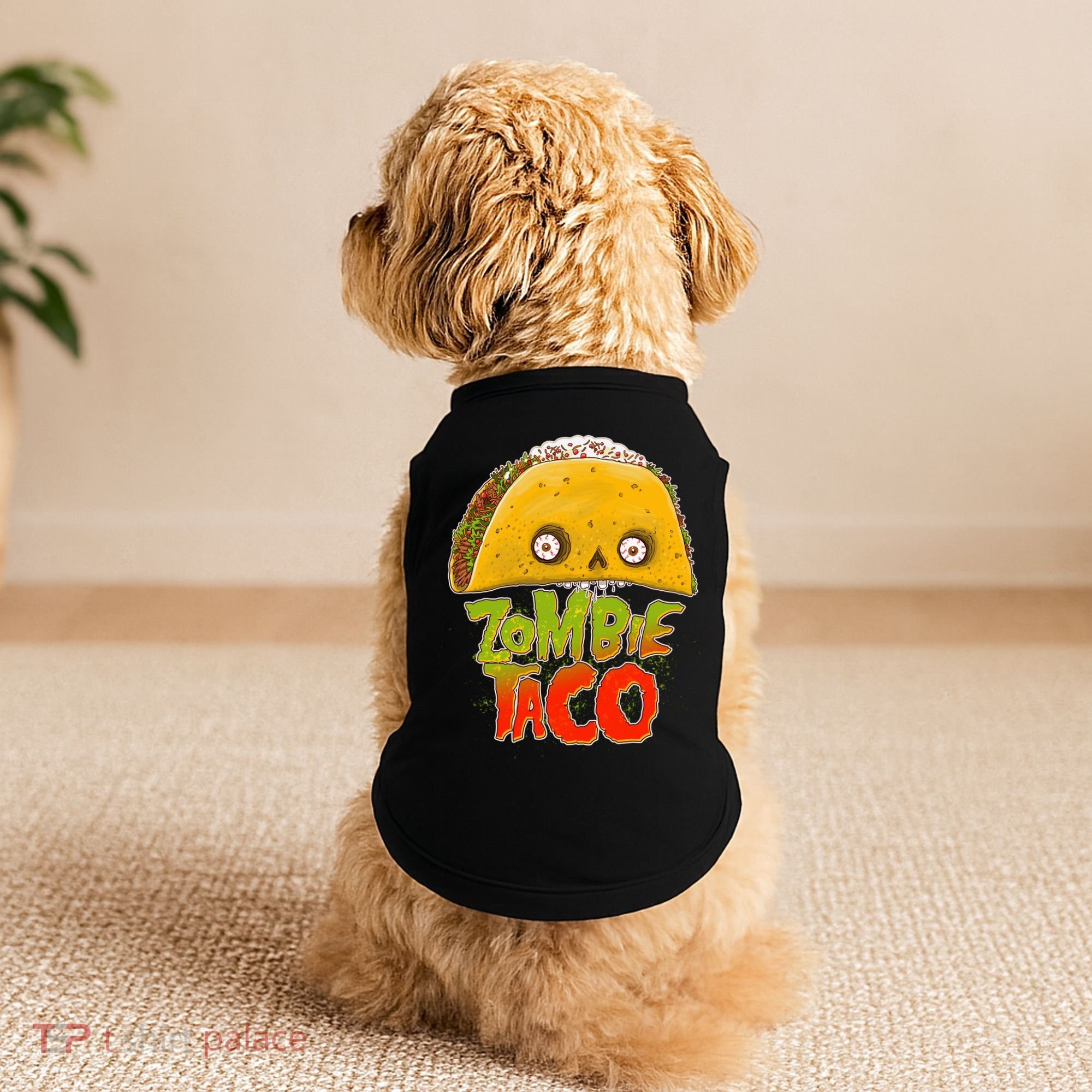 Funny Zombie Taco Doggie Tank