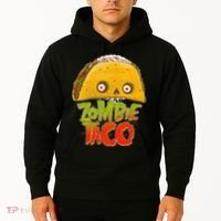 Funny Zombie Taco Hoodie thumb 2