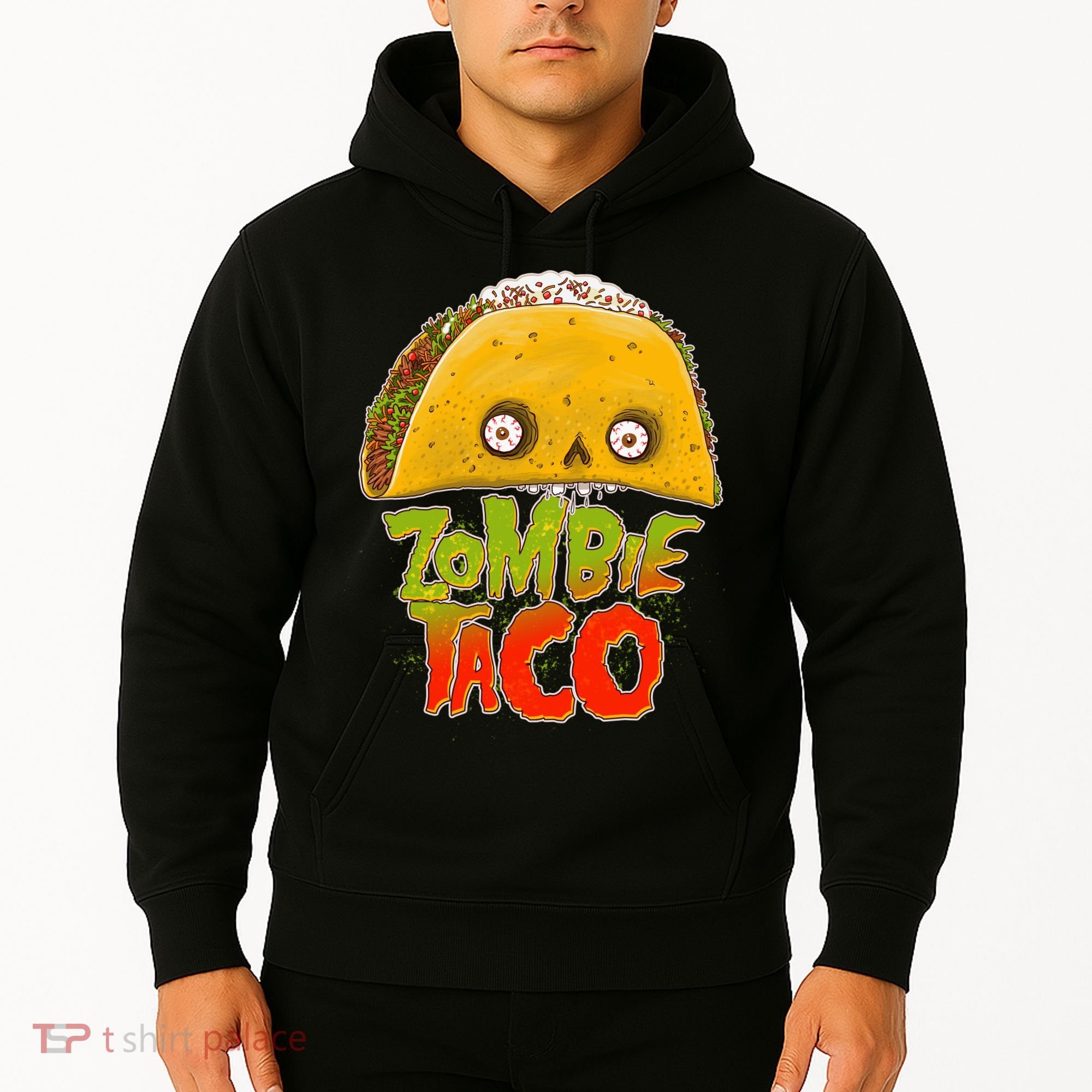 Funny Zombie Taco Hoodie
