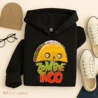 Funny Zombie Taco Hoodie thumb 4