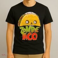 Funny Zombie Taco T-Shirt thumb 3