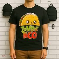 Funny Zombie Taco T-Shirt thumb 6