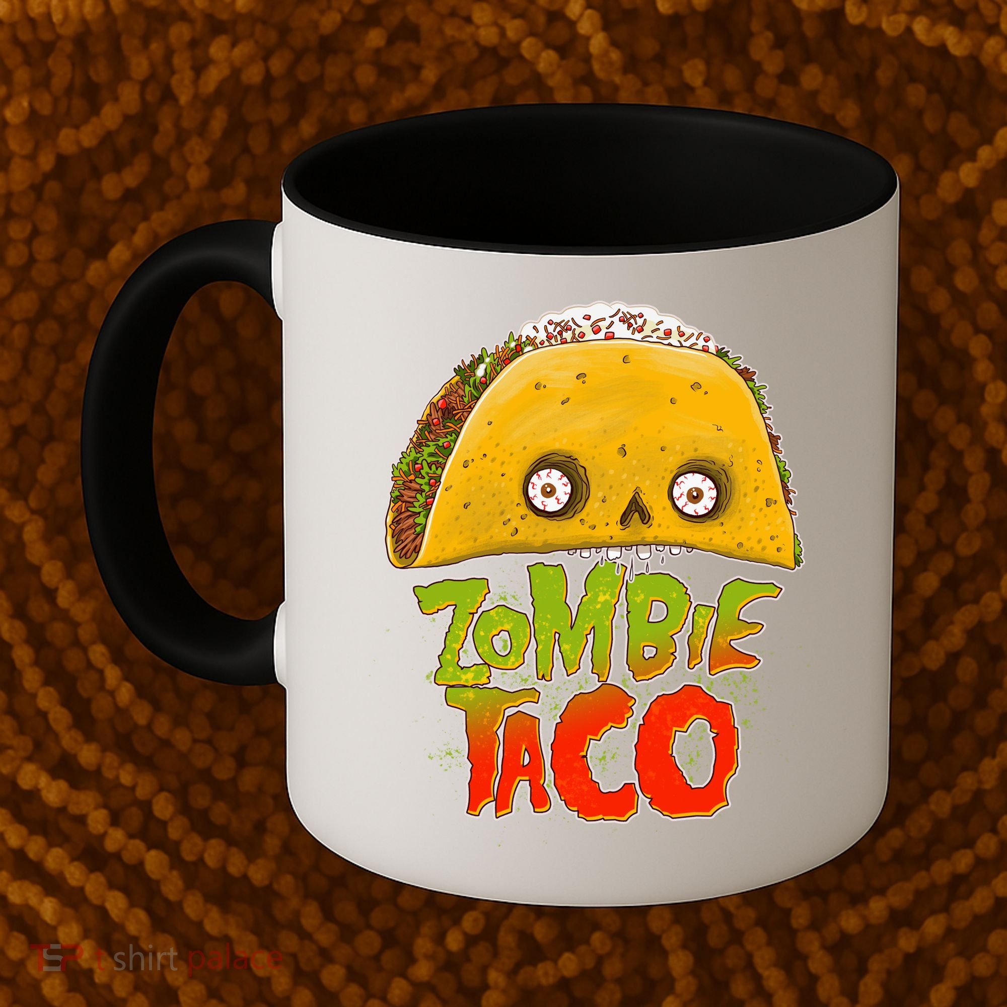 Funny Zombie Taco Coffee Mug