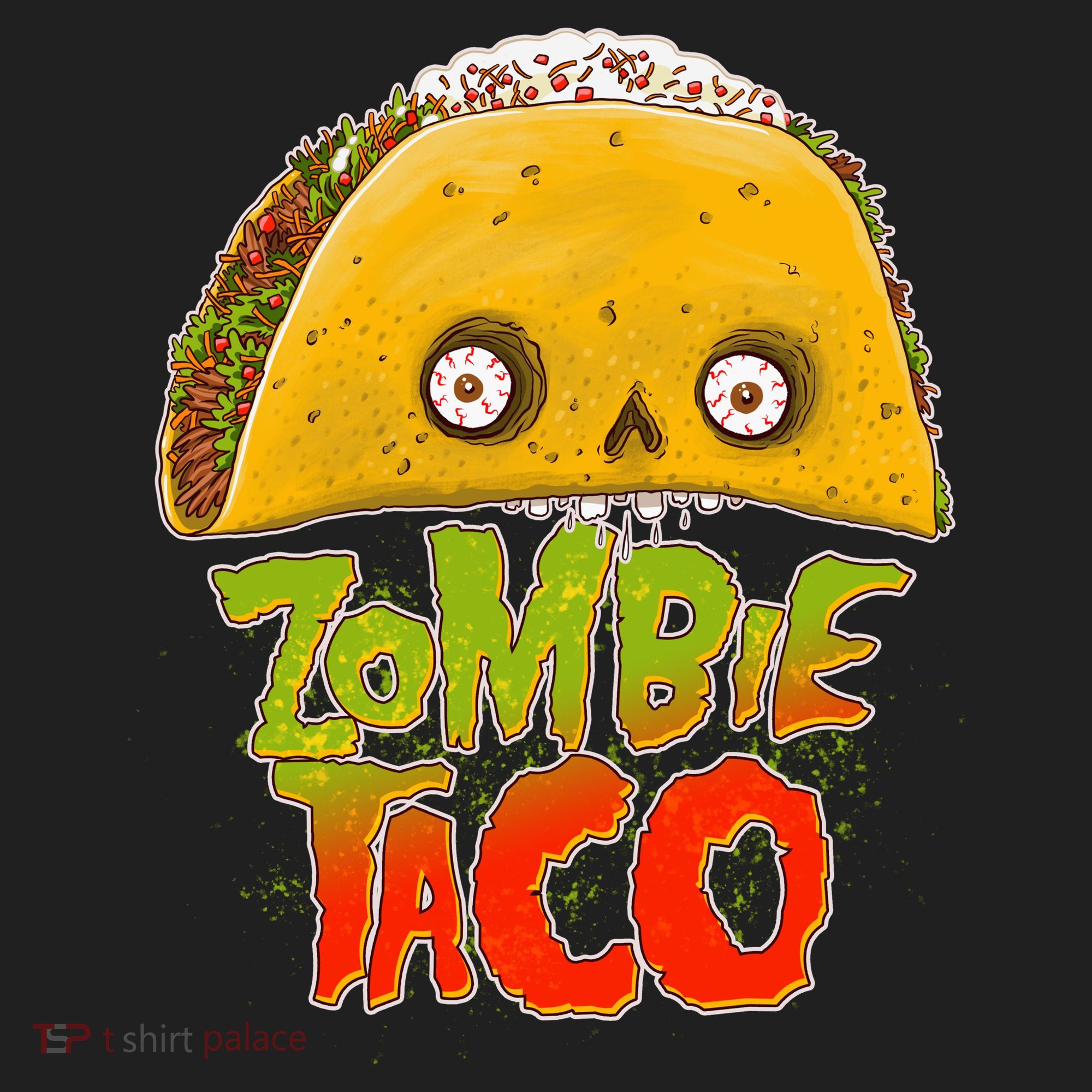 Funny Zombie Taco Beanie