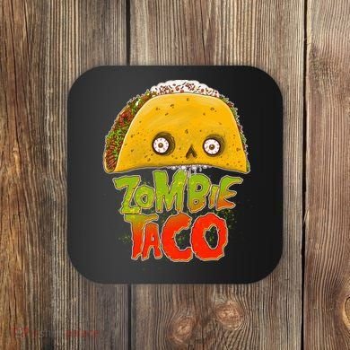 Funny Zombie Taco Coaster